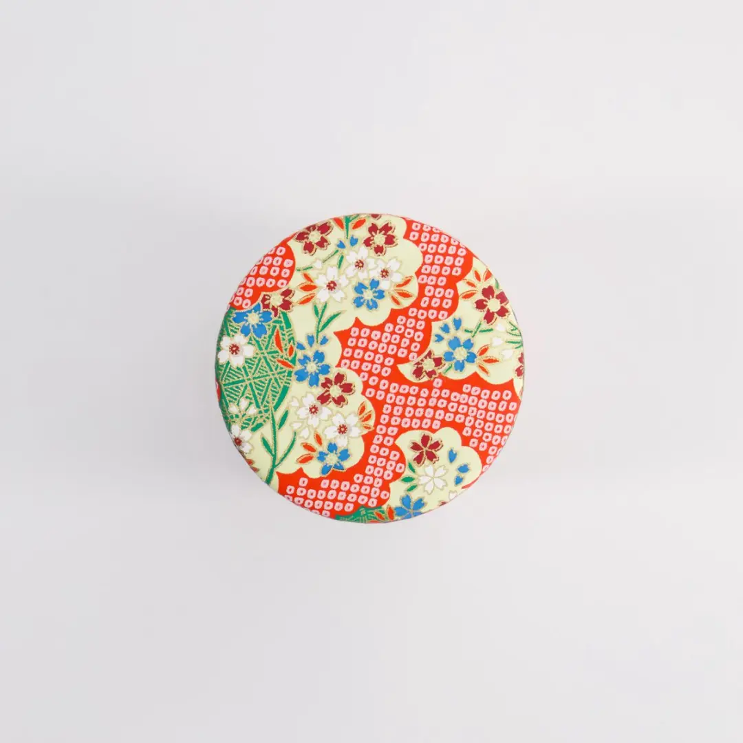 Tokyo Design Studio Theeblik Aluminium - Rood Bloemen
