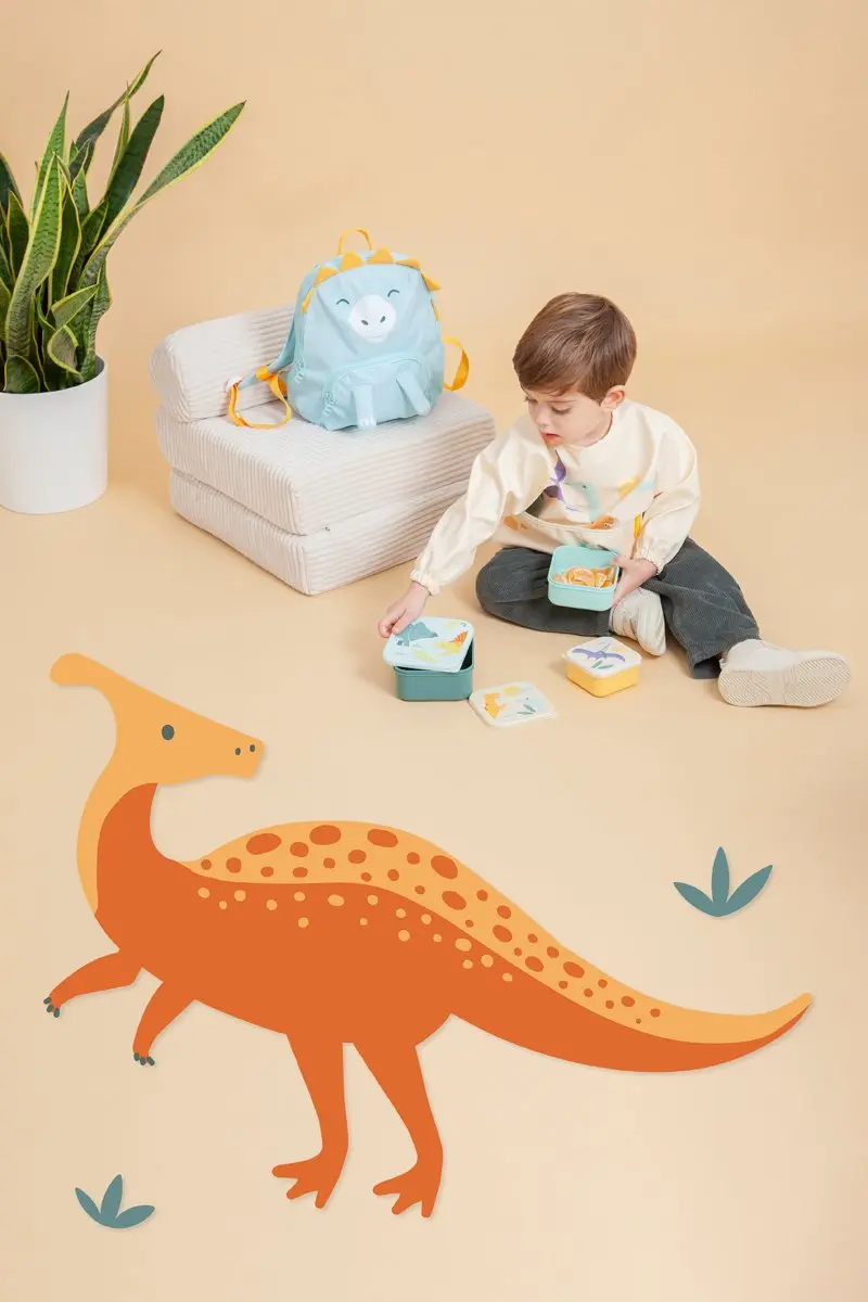 Miniland Jurassic Brooddoos - Rood - BPA-vrij