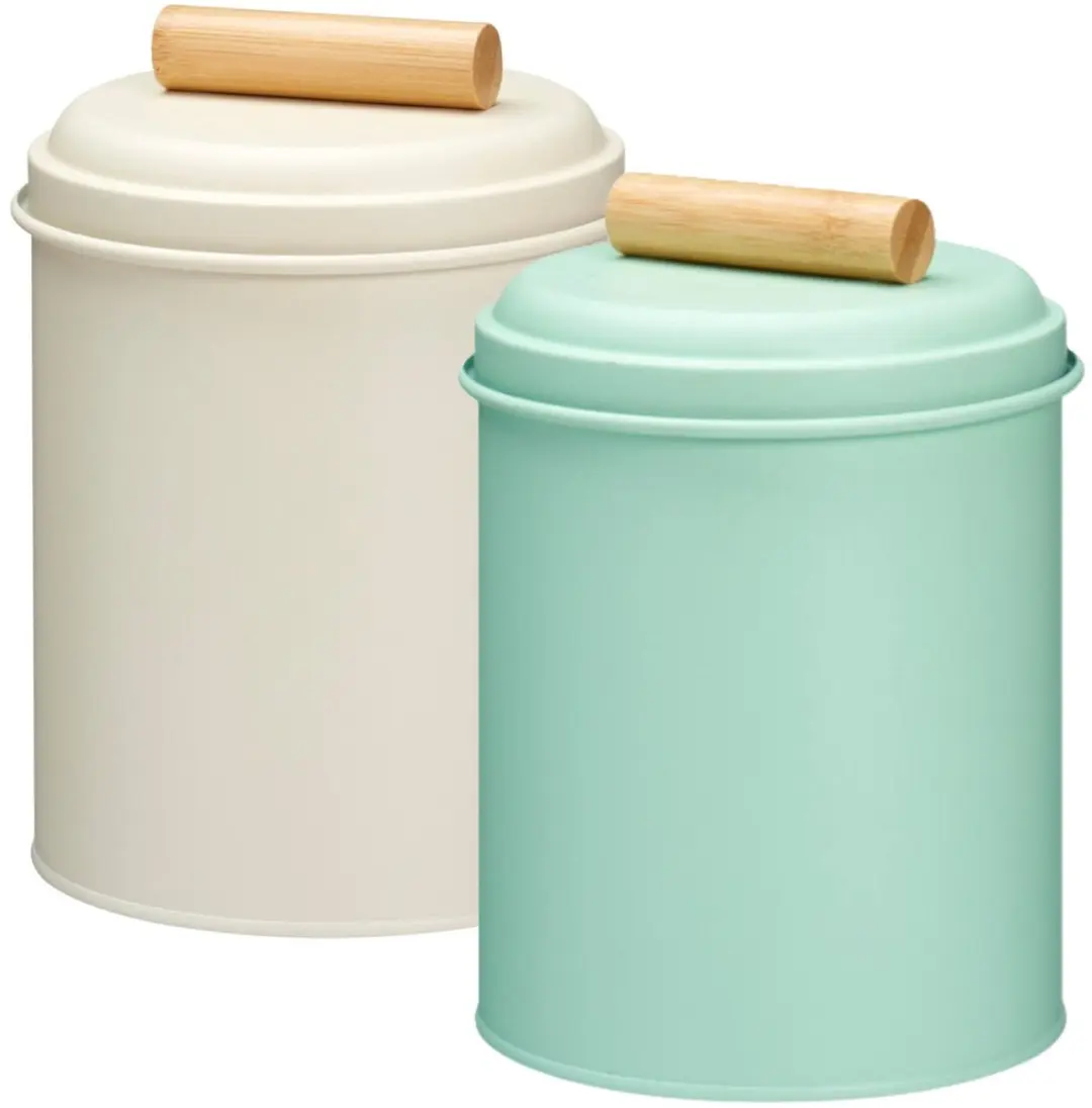 Excellent Houseware Voorraadpotten Bart Set 2x
