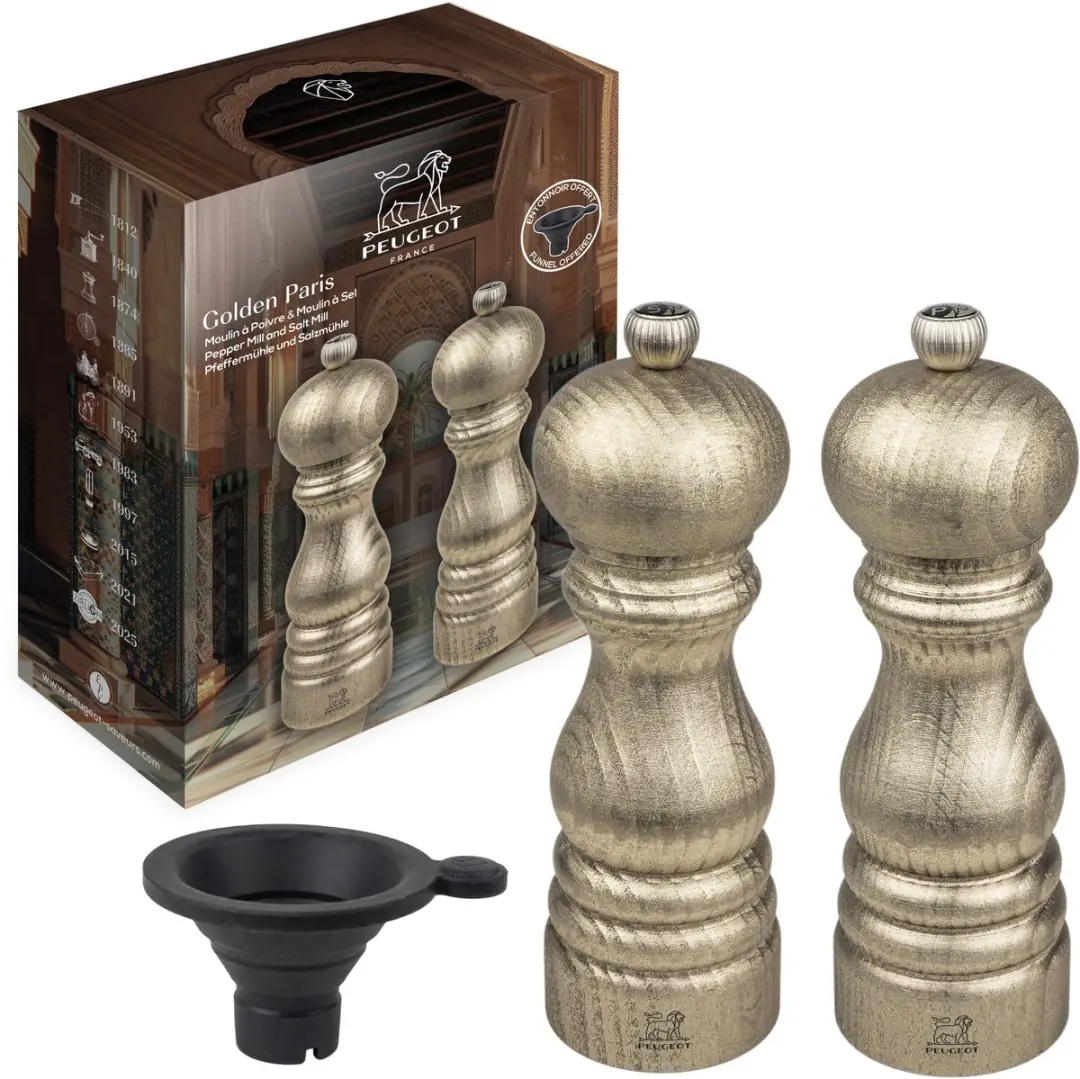 Peugeot Golden Paris Peper- en Zoutmolen 18cm