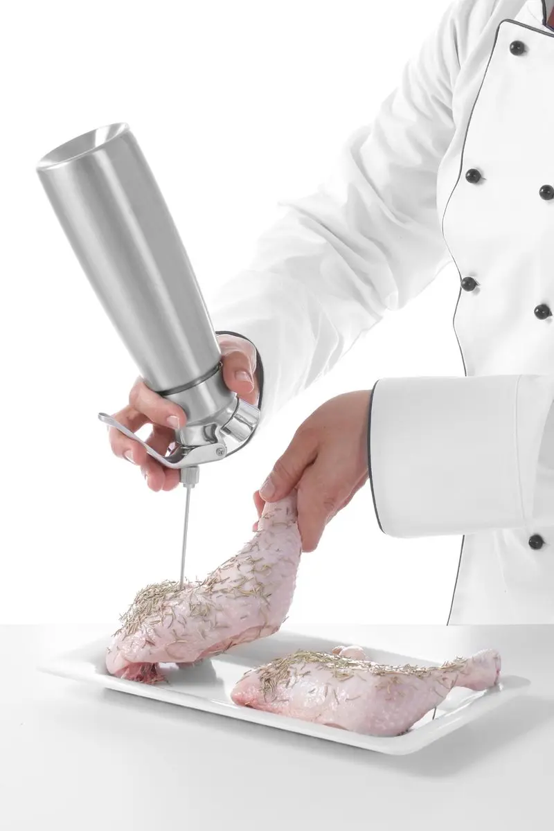 HENDI Pro Line Spuitmondjes Set - 4 Stuks - Grijs