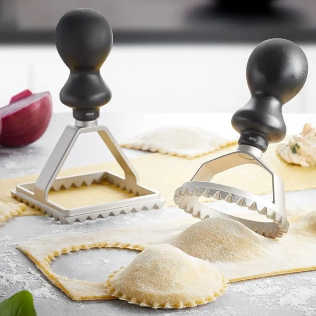 GEFU Liguri Ravioli Uitsteker - Zilver/Zwart