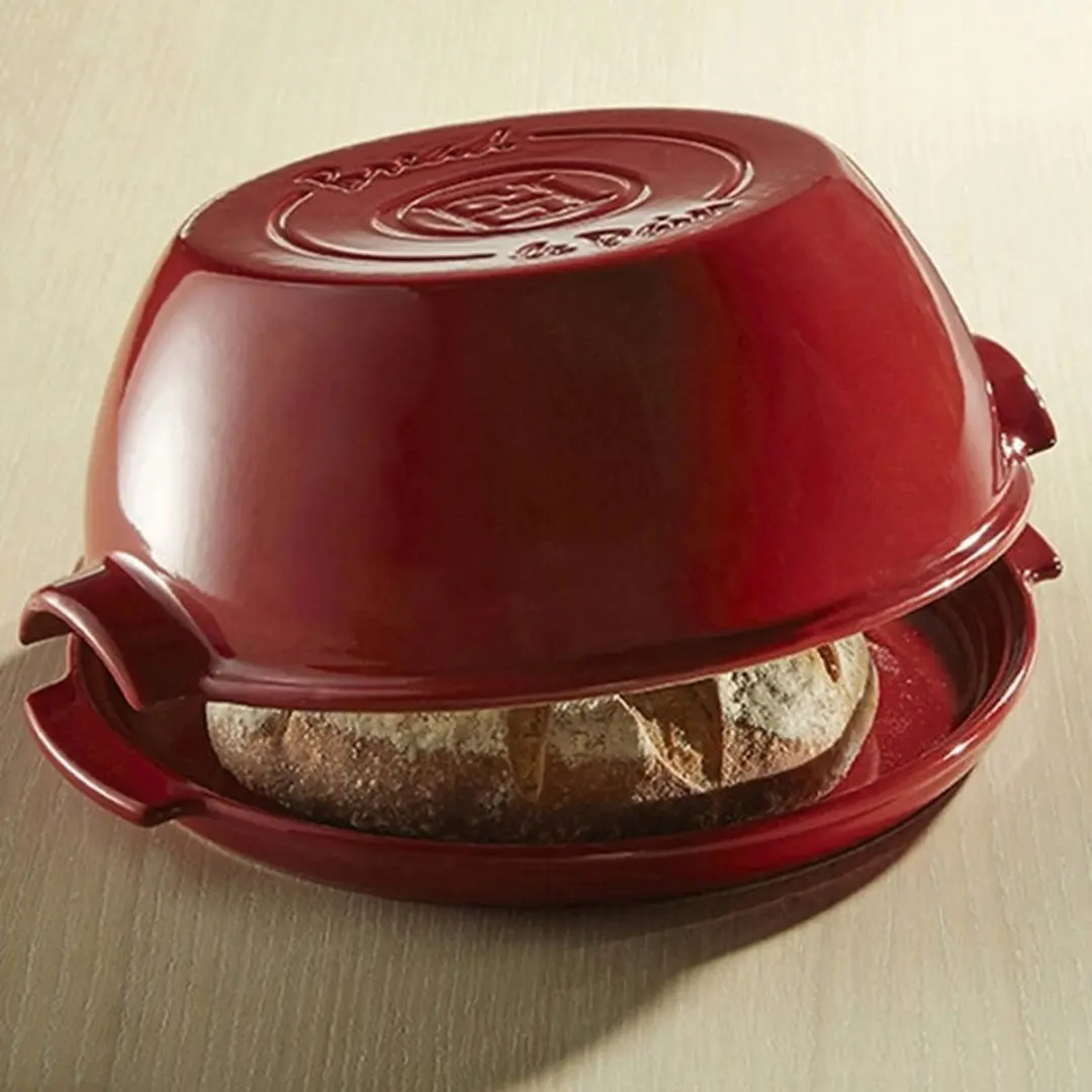 Emile Henry Grand Cru Broodbakvorm 29,5cm - Rood