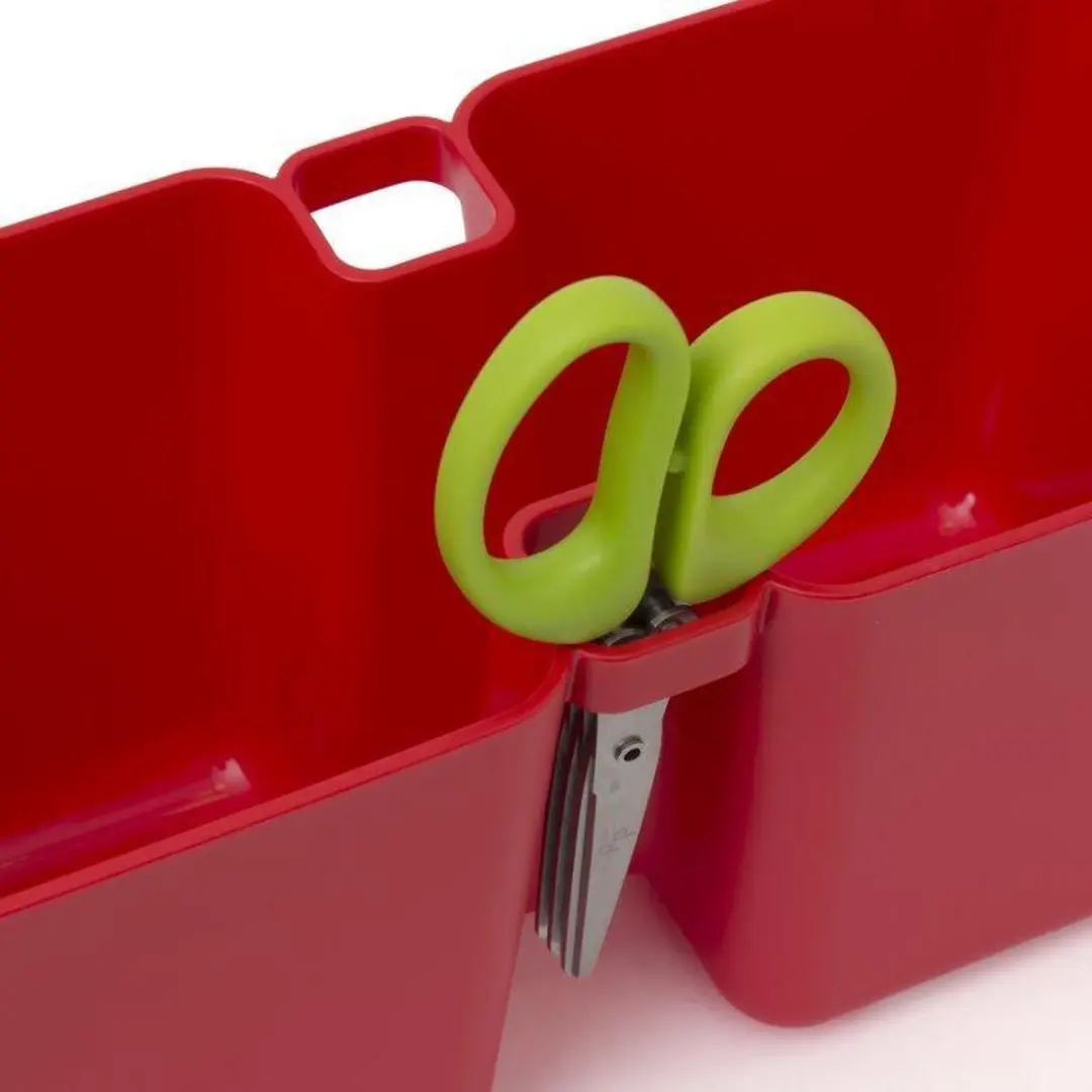 Prosperplast Twins Cube Kruidenpot - Koraalrood