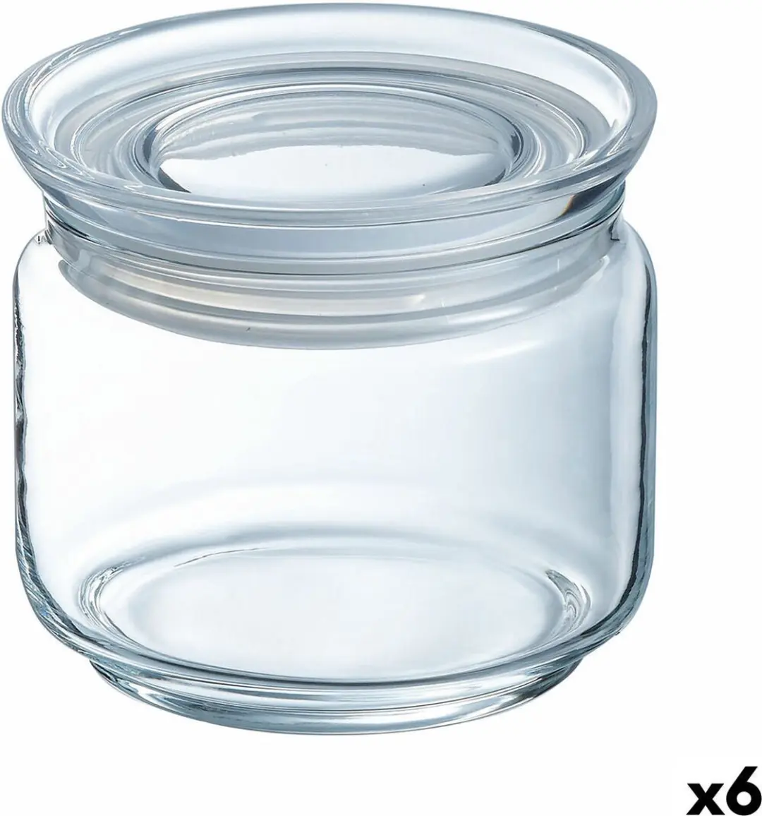 Luminarc Pav Transparant Siliconen Glazen - 500ml - 6 Stuks