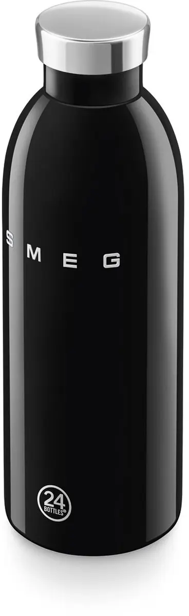 Smeg X 24Bottles WBF01BL Thermosfles 500ml - Zwart