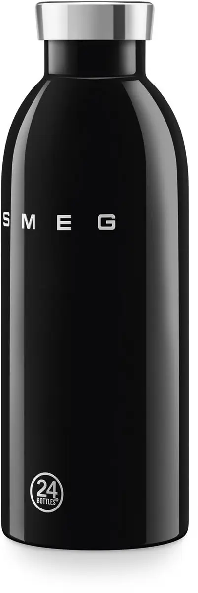 Smeg X 24Bottles WBF01BL Thermosfles 500ml - Zwart