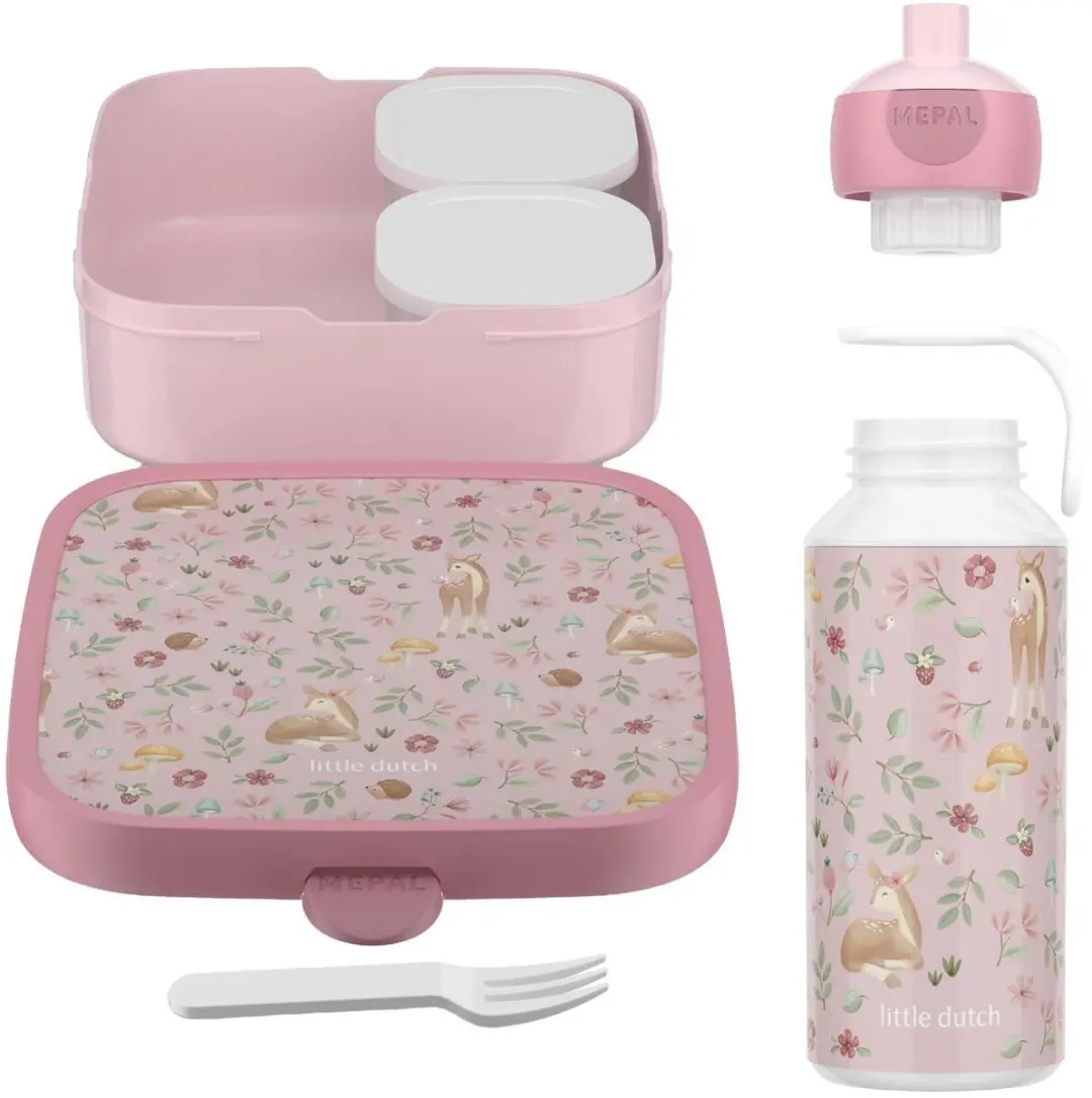 Mepal Lunchset XL Campus 2025 - 1.3L - Fairy Garden - afbeelding 4 van 6