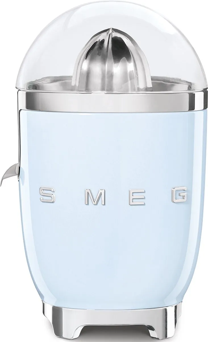 Smeg CJF11PBEU Citruspers - 70W - Pastelblauw