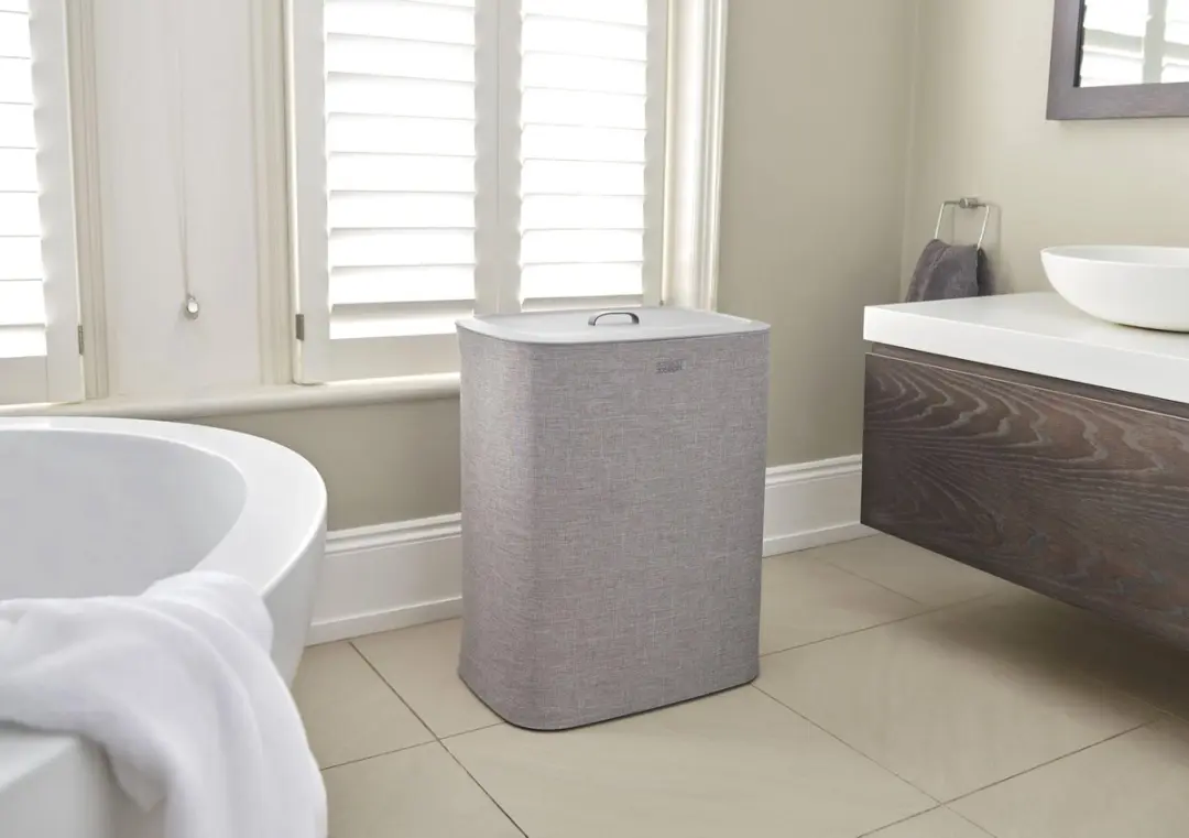 Joseph Joseph Tota Wasmand 90L - 2 Compartimenten Grijs