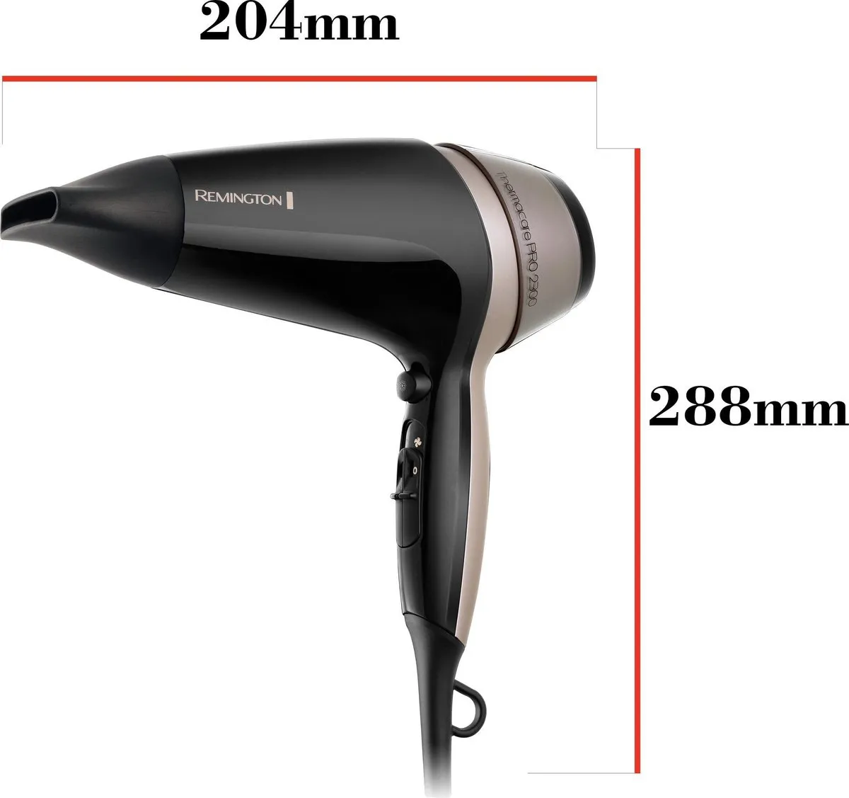 Remington D5715 THERMAcare Pro Föhn 2300W - 2 Blaasmonden