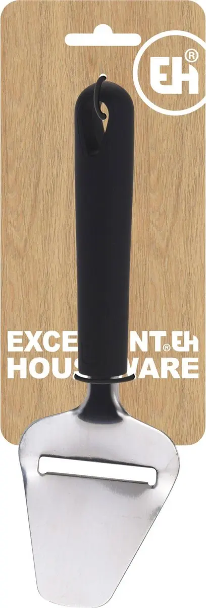Excellent Houseware Kaasschaaf RVS 23cm - Zwart