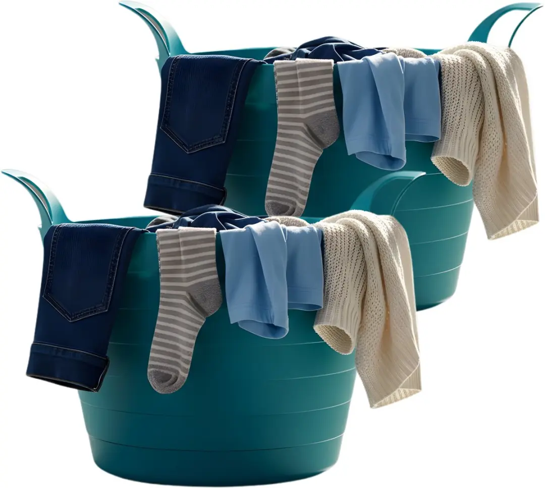 Excellent Houseware Flexibele Wasmand 2x