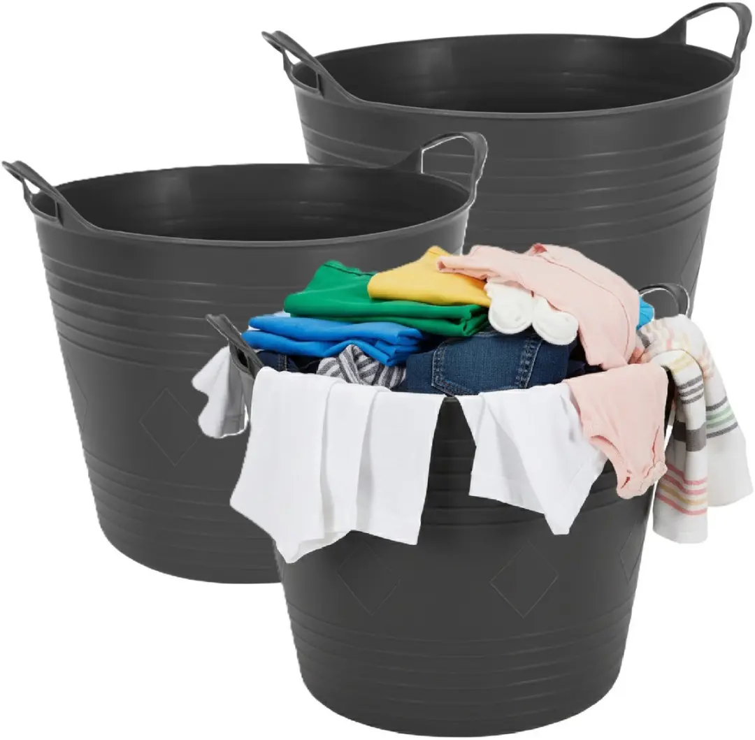 Excellent Houseware Flexibele Wasmand 27L