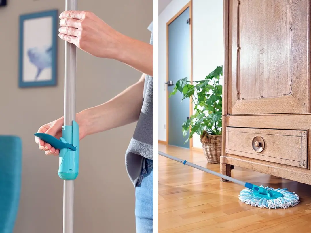 Leifheit Clean Twist Disc Mop Ergo Dweilset - 6L Turquoise