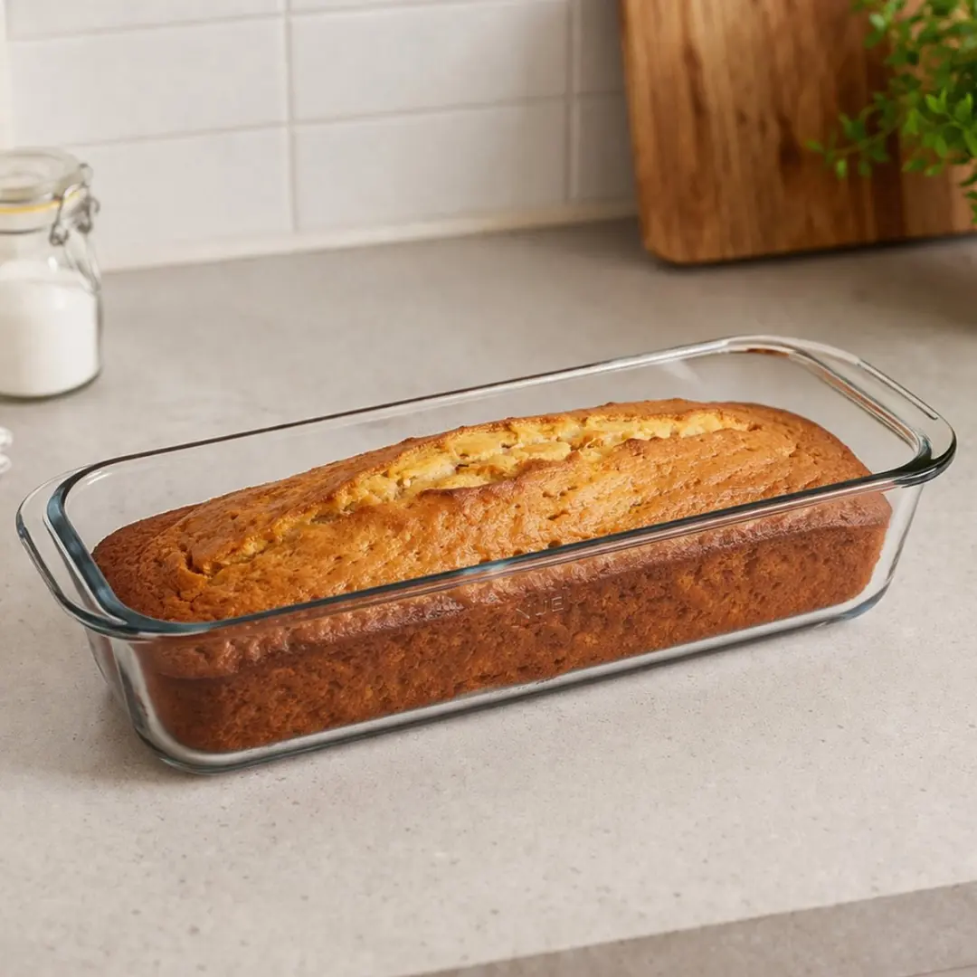 Cosy&Trendy Cakevorm Brilliant Glas 1700ml - 2x