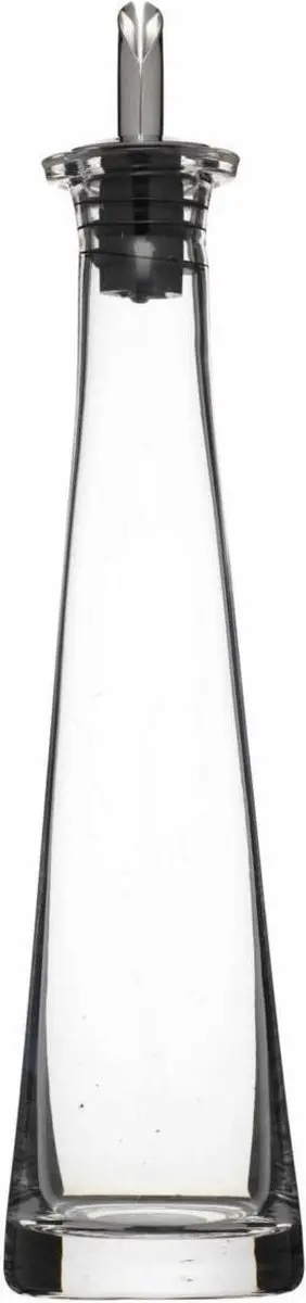 KitchenCraft Piramidevormige Italiaanse Azijnfles/Oliefles 200ml