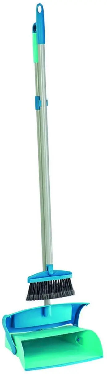 Leifheit Mariaset Stoffer & Blik 41405 - Turquoise/Grijs - afbeelding 6 van 6