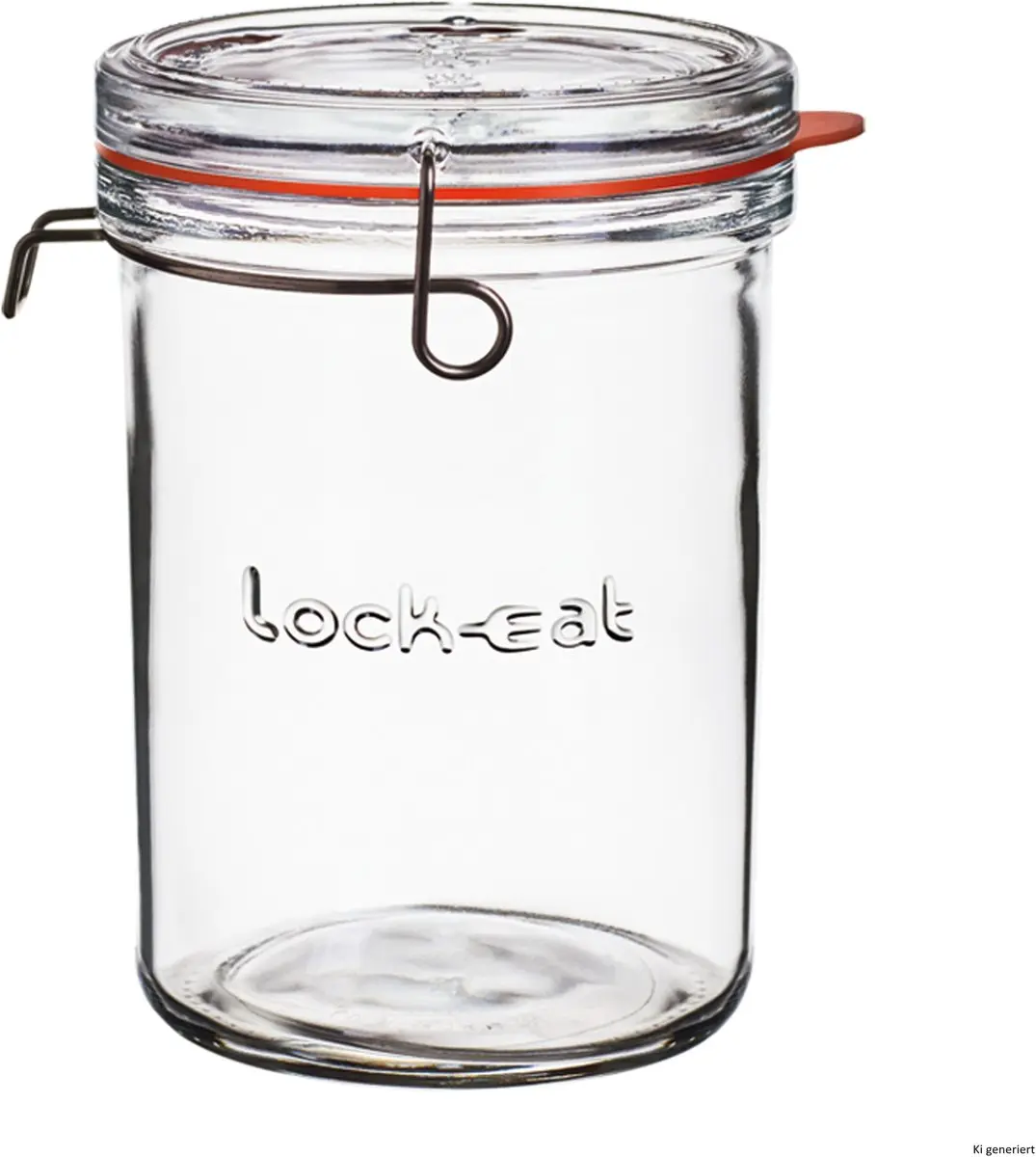 Luigi Bormioli Lock Eat-inmaakpotten 1L - 6 Stuks