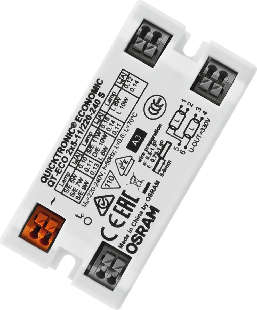 LEDVANCE OSRAM Quicktronic ECO Dual 5-11W Elektronische Ballast