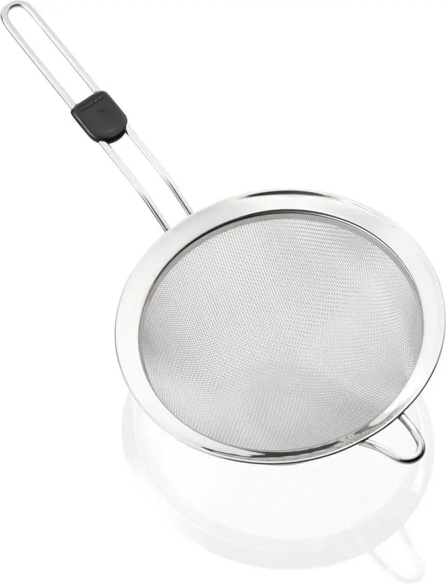 Leifheit ProLine Keukenzeef 20cm RVS - Grijs/Zwart