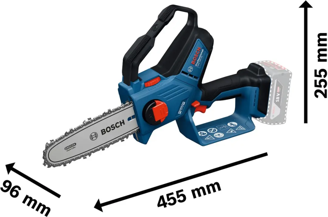 Bosch Professional GKE 18V-20 Accu Kettingzaag
