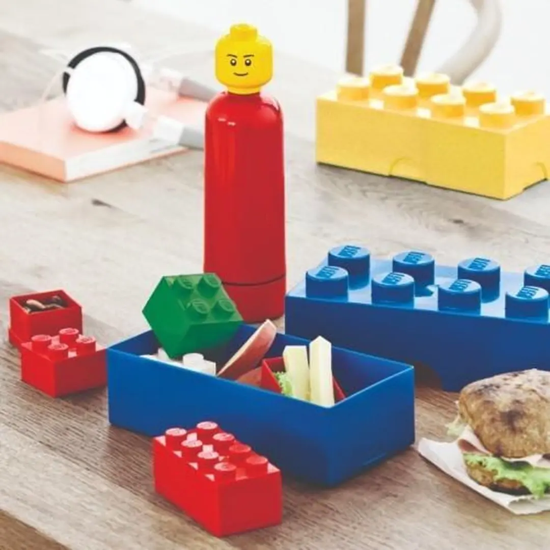 LEGO Opbergbox Mini Brick 4 - Rood
