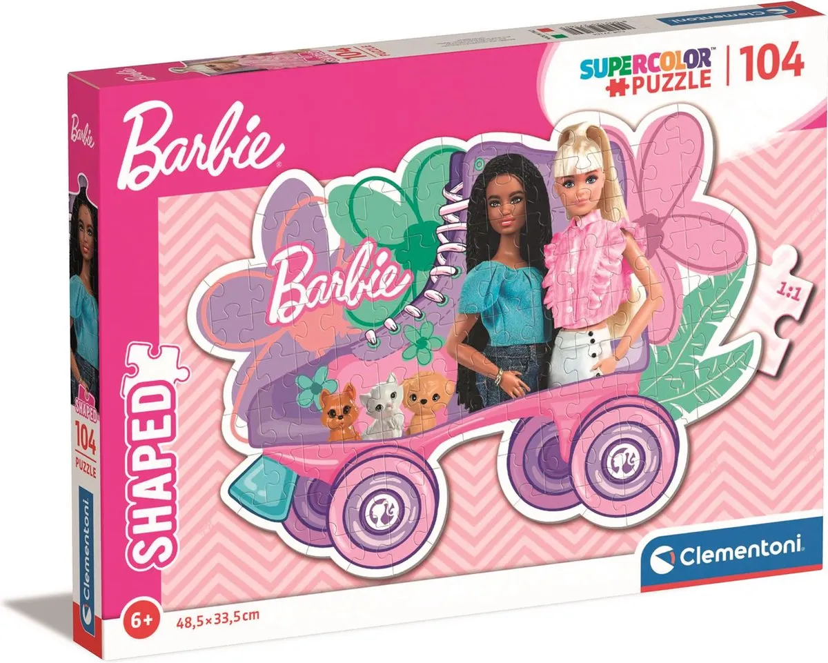 Clementoni Barbie Kinderpuzzel 104 Stukjes