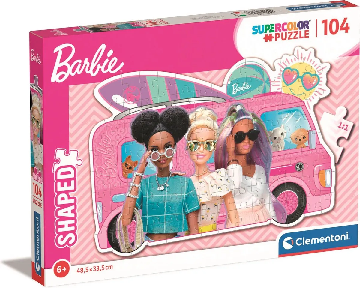 Clementoni Barbie Kinderpuzzel 104 Stukjes