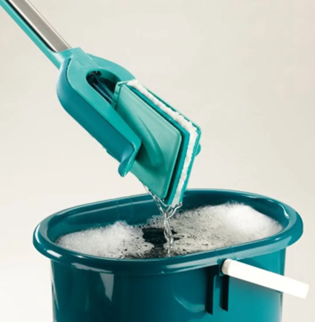 Leifheit Picobello S Micro Duo Vloerwisser 27cm - Turquoise/Grijs