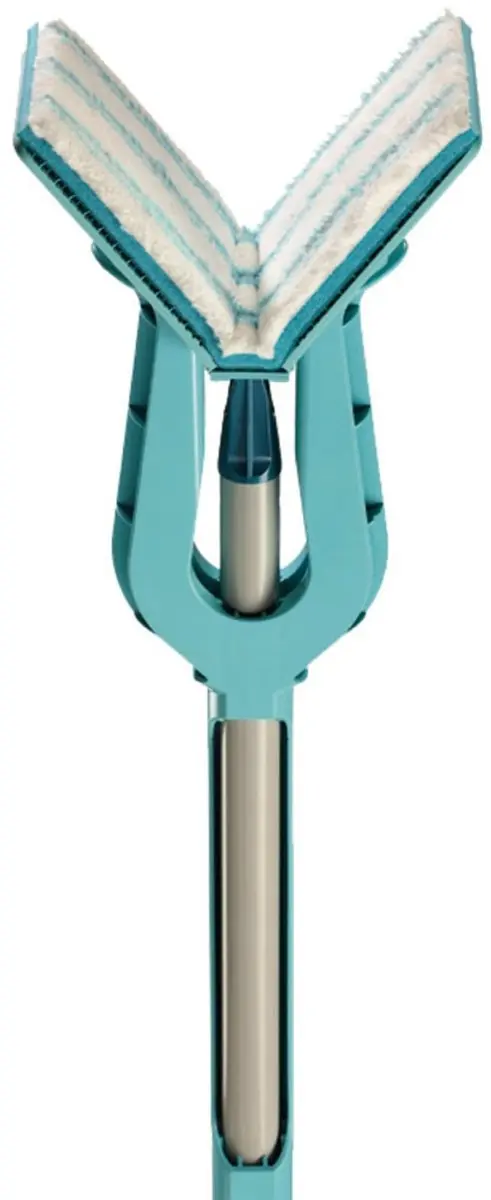Leifheit Picobello S Micro Duo Vloerwisser 27cm - Turquoise/Grijs - afbeelding 6 van 6