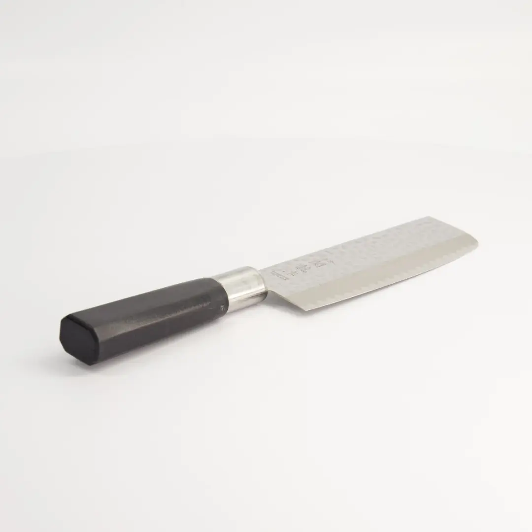 Tokyo Design Studio Nakkiri Kookmes 16,5 cm - Gehamerd Zilver/Zwart
