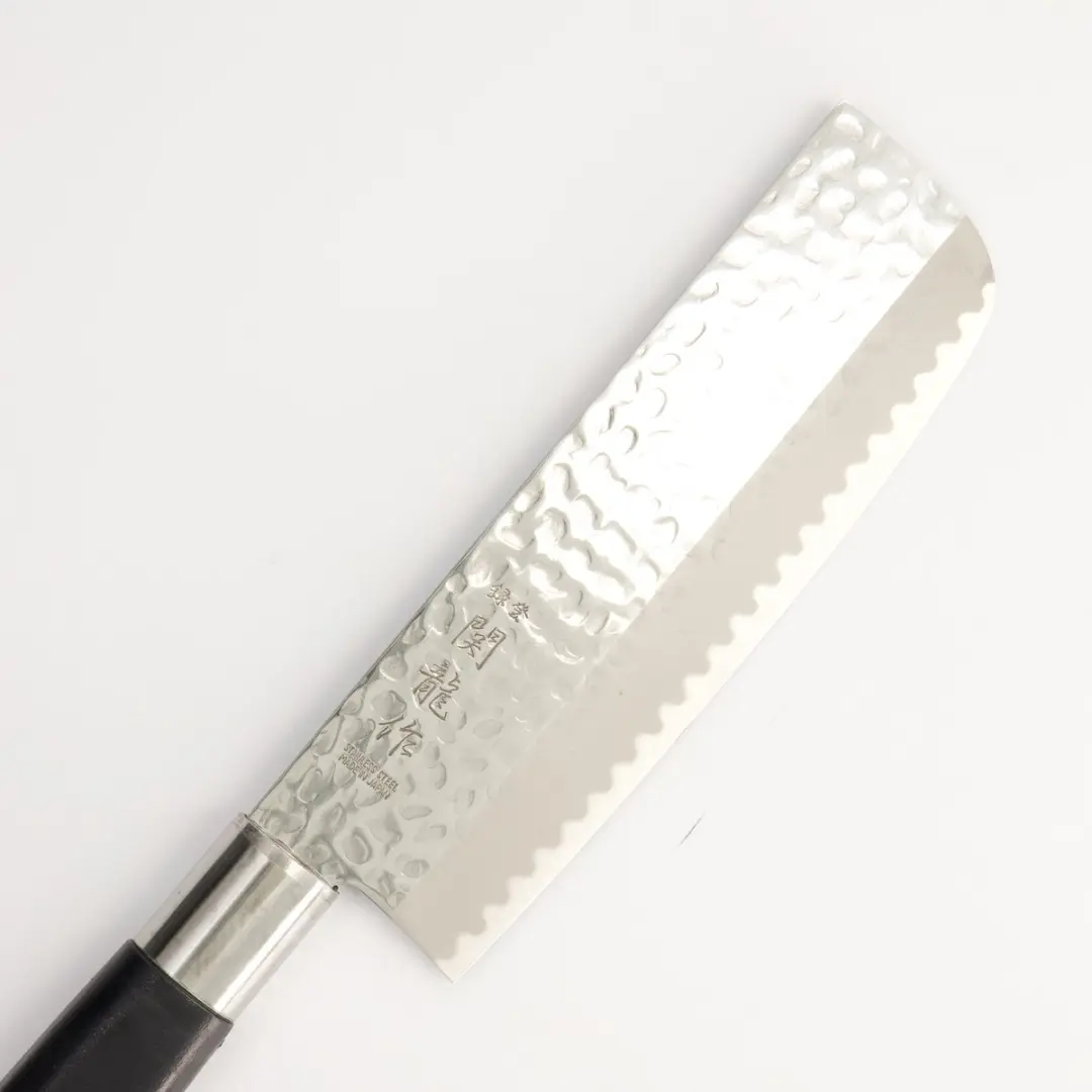 Tokyo Design Studio Nakkiri Kookmes 16,5 cm - Gehamerd Zilver/Zwart
