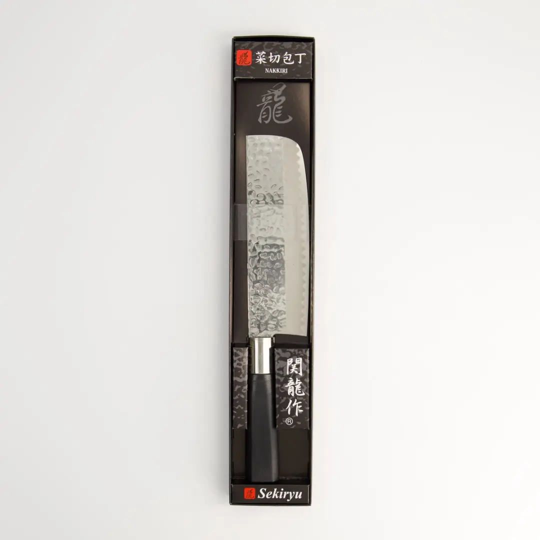 Tokyo Design Studio Nakkiri Kookmes 16,5 cm - Gehamerd Zilver/Zwart