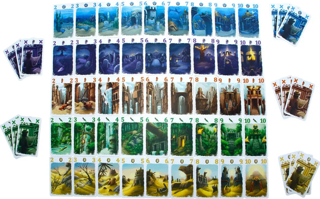 999 Games Lost Cities Strategisch Kaartspel - 2 Spelers