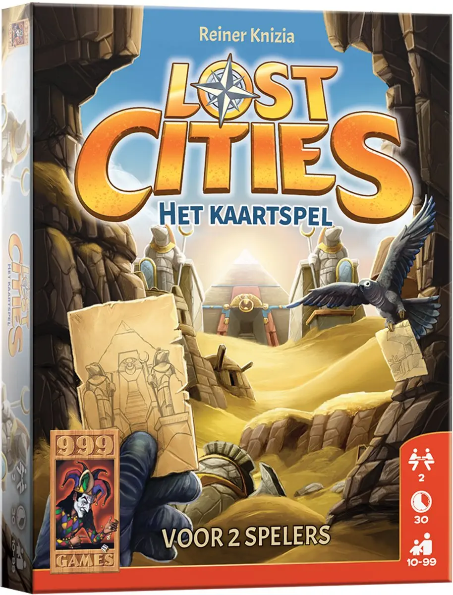 999 Games Lost Cities Strategisch Kaartspel