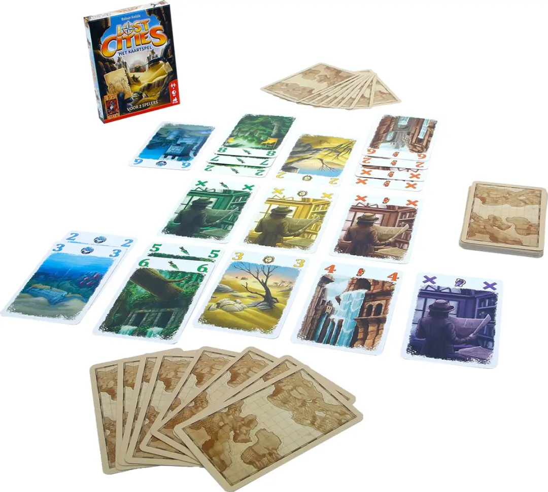 999 Games Lost Cities Strategisch Kaartspel - 2 Spelers
