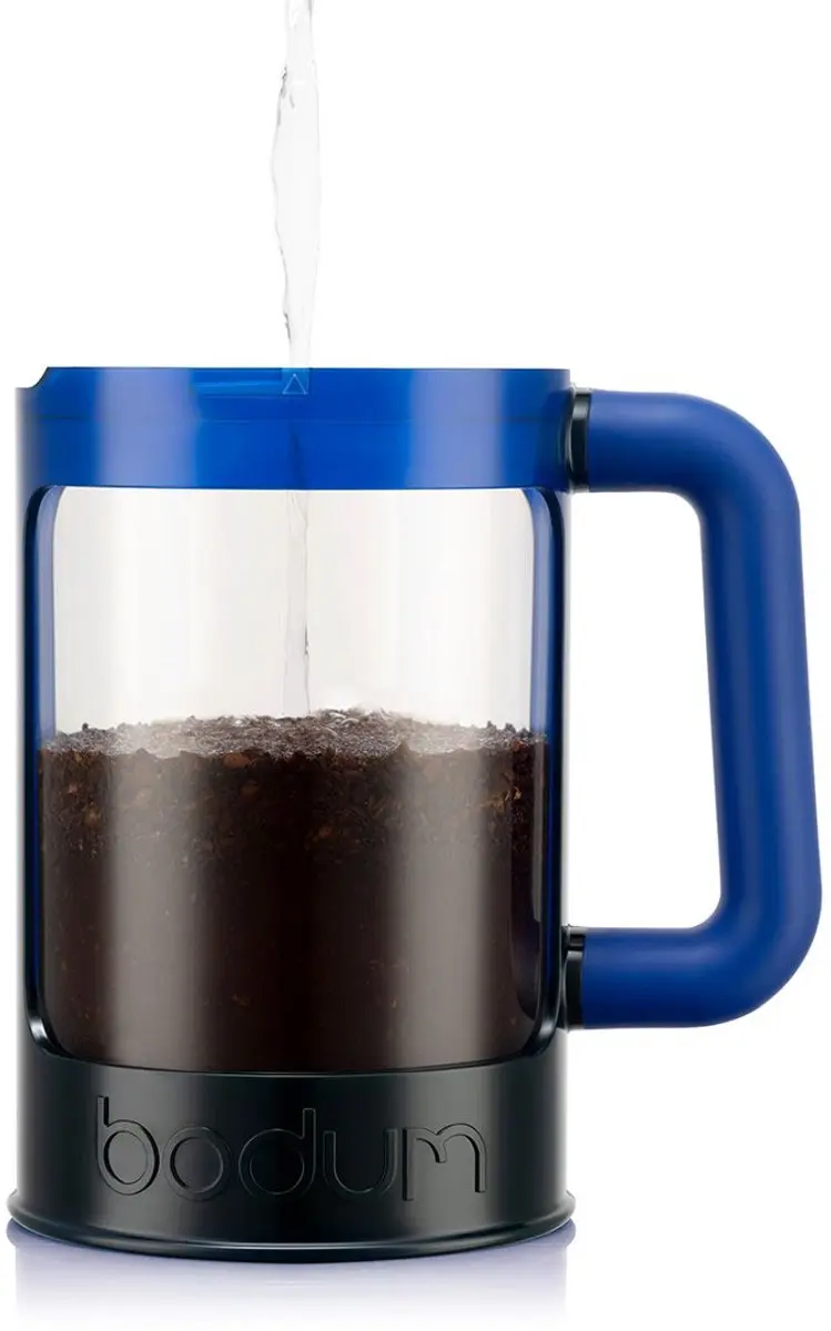 Bodum Bean Set Candy Blue Cafetière IJskoffie - 1,5L - 2 Bekers