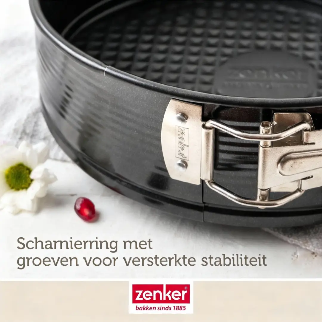 Zenker PerfectBack+ Springvorm 30cm - Zwart