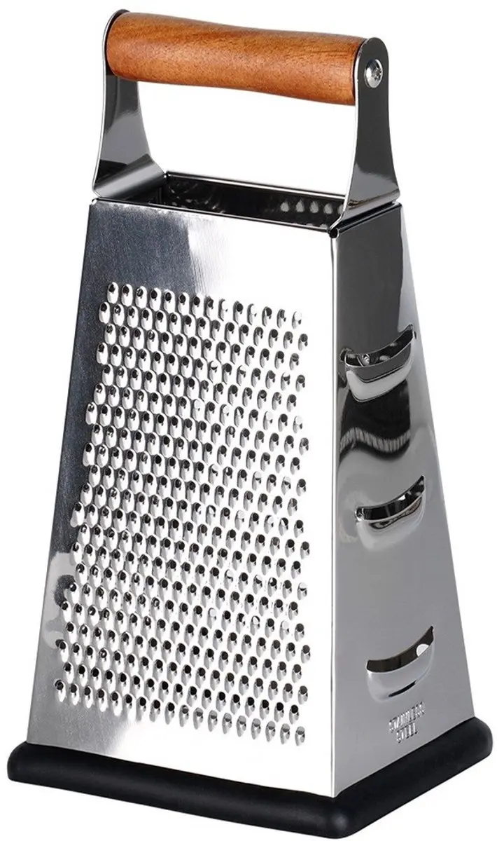 Excellent Houseware EH Collection 4-zijdige Rasp - Zilver