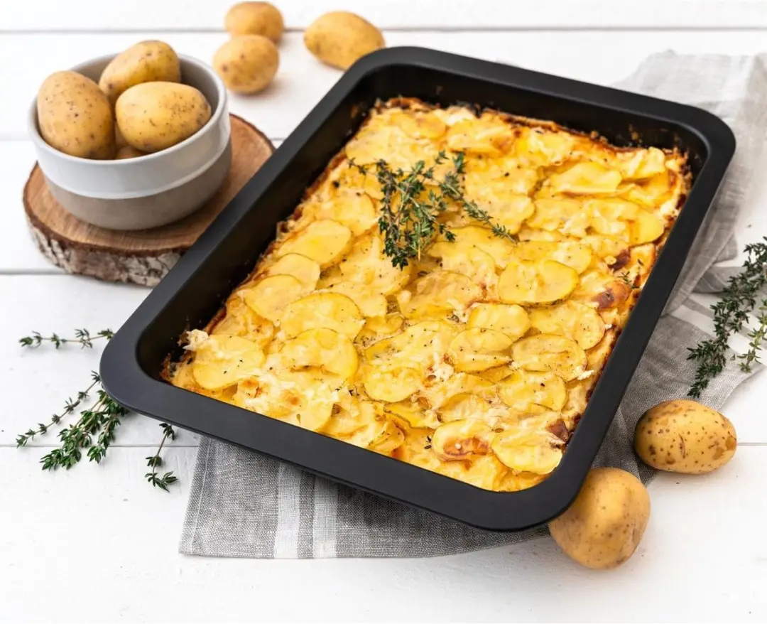 Zenker Special Cooking 9914850 Ovenschaaltjes 2 Stuks - 37x27cm & 28x23cm Zwart