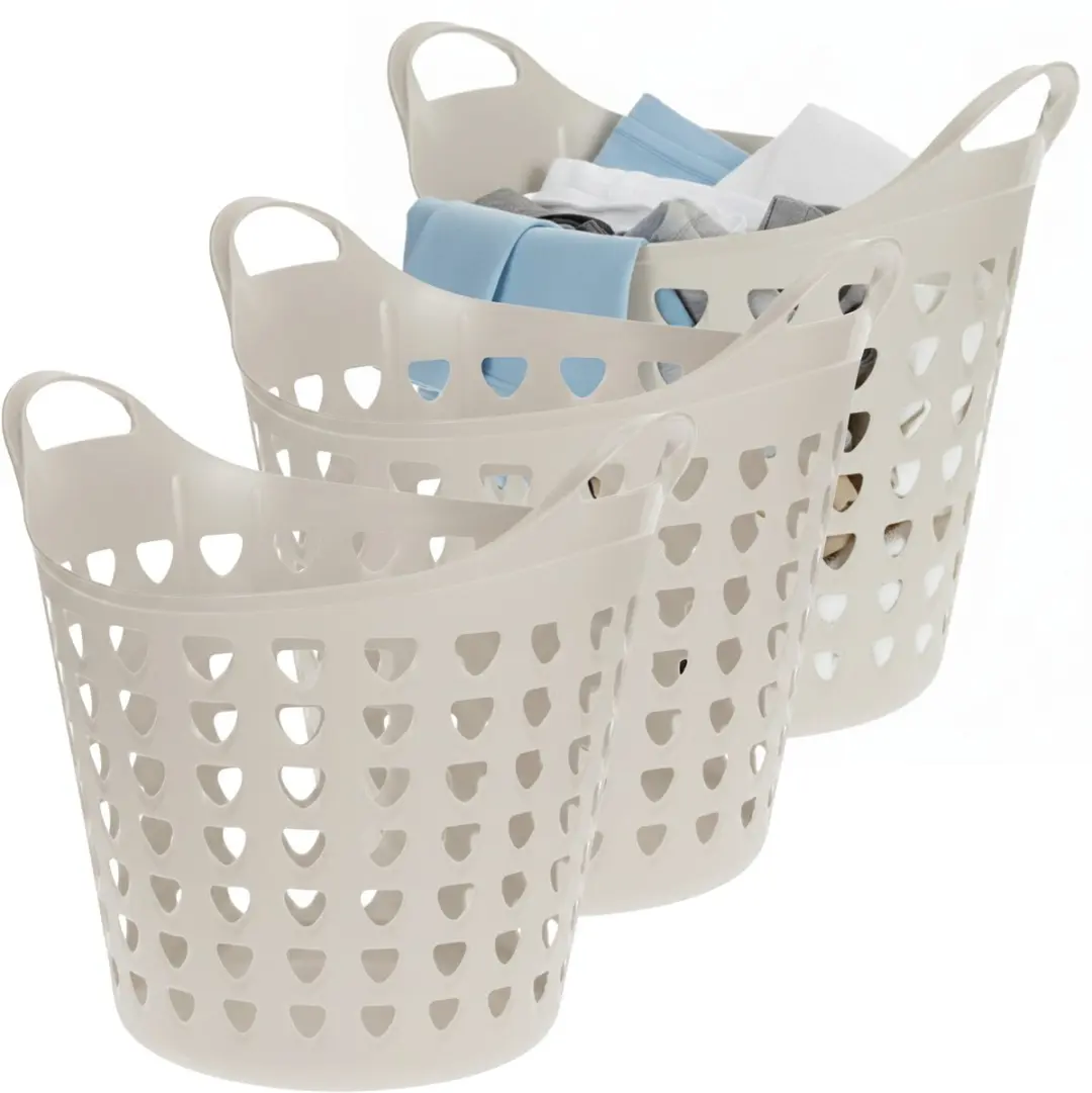 Excellent Houseware Flexibele Wasmand 26L