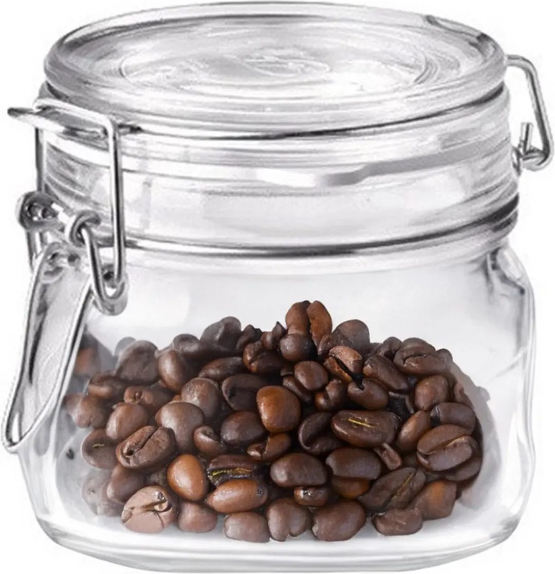 Bormioli Rocco Weckpot 2x - 500ml - 10,5cm Transparant