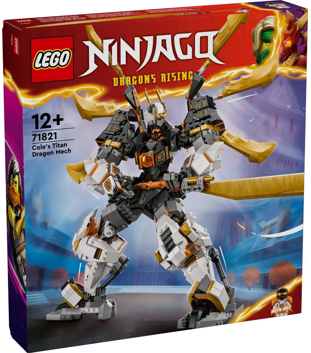 LEGO Ninjago Cole's Reusachtige Drakenmecha 71821