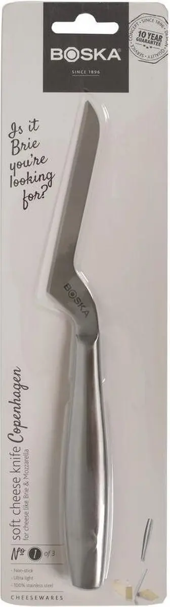 Boska Kaasmes Copenhagen Nr.1 Zilver - 230x25x13mm - afbeelding 6 van 6