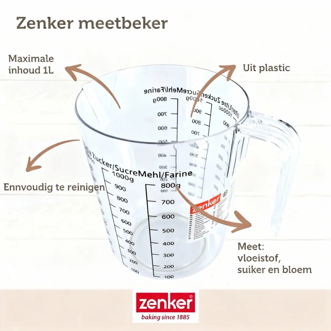 Zenker Bakkerset Kouglof 22cm - Zwart
