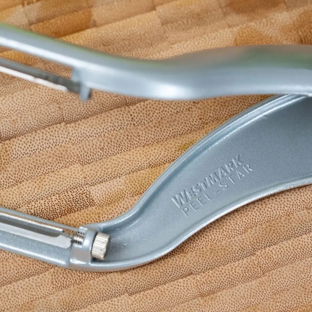 Westmark Peel-Star KS Groente- en Aspergeschiller - 2 Messen - Wit