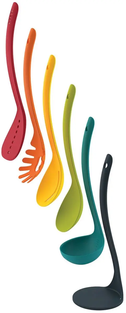 Joseph Joseph Nest Houder met 5 Keukenhulpen - 6 Stuks - Multicolor