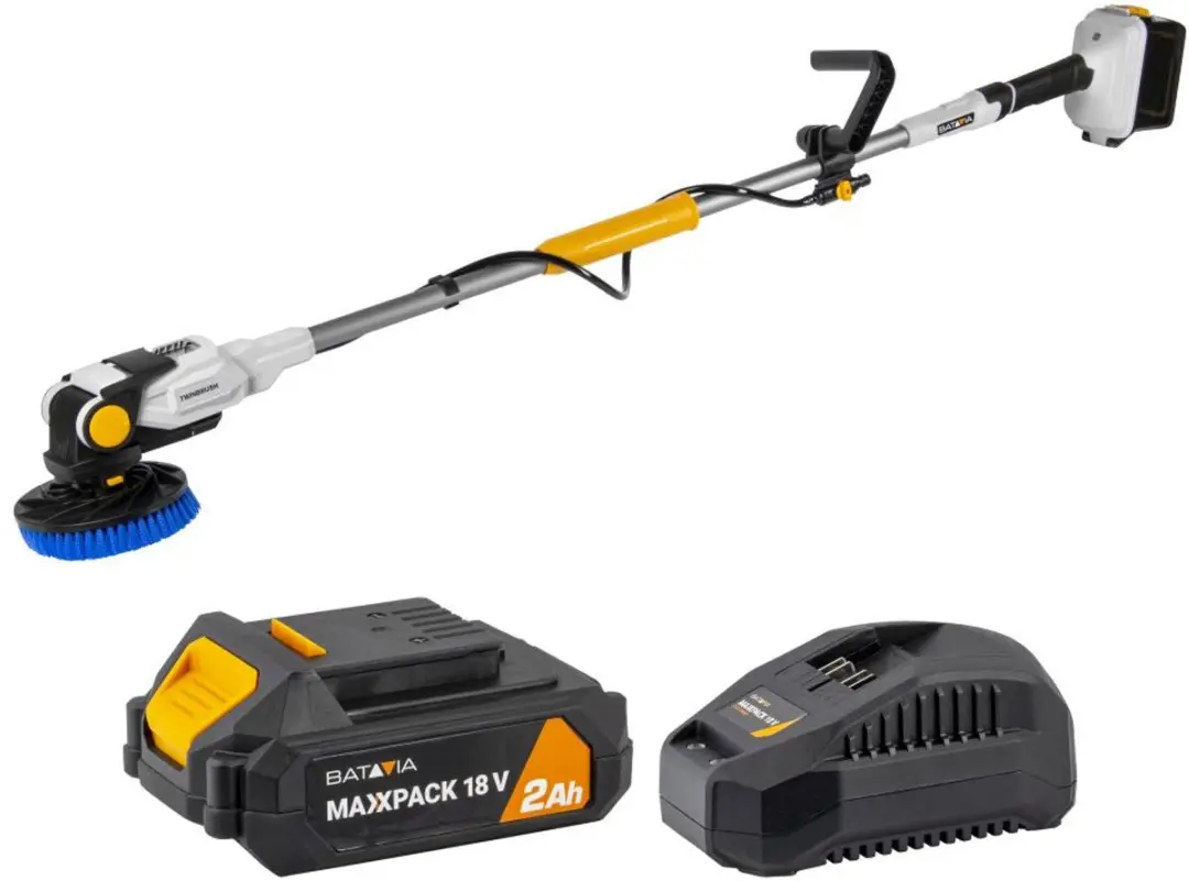 Batavia 18V Twin Brush Reinigingsborstel 7064170 - Grijs - afbeelding 6 van 6