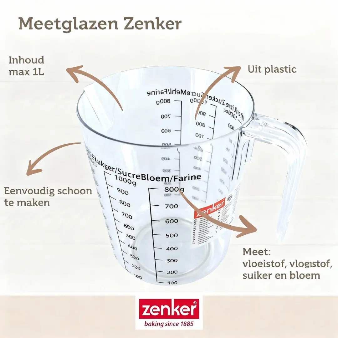 Zenker Bakset met omgekeerde taartvorm 28cm - Zwart